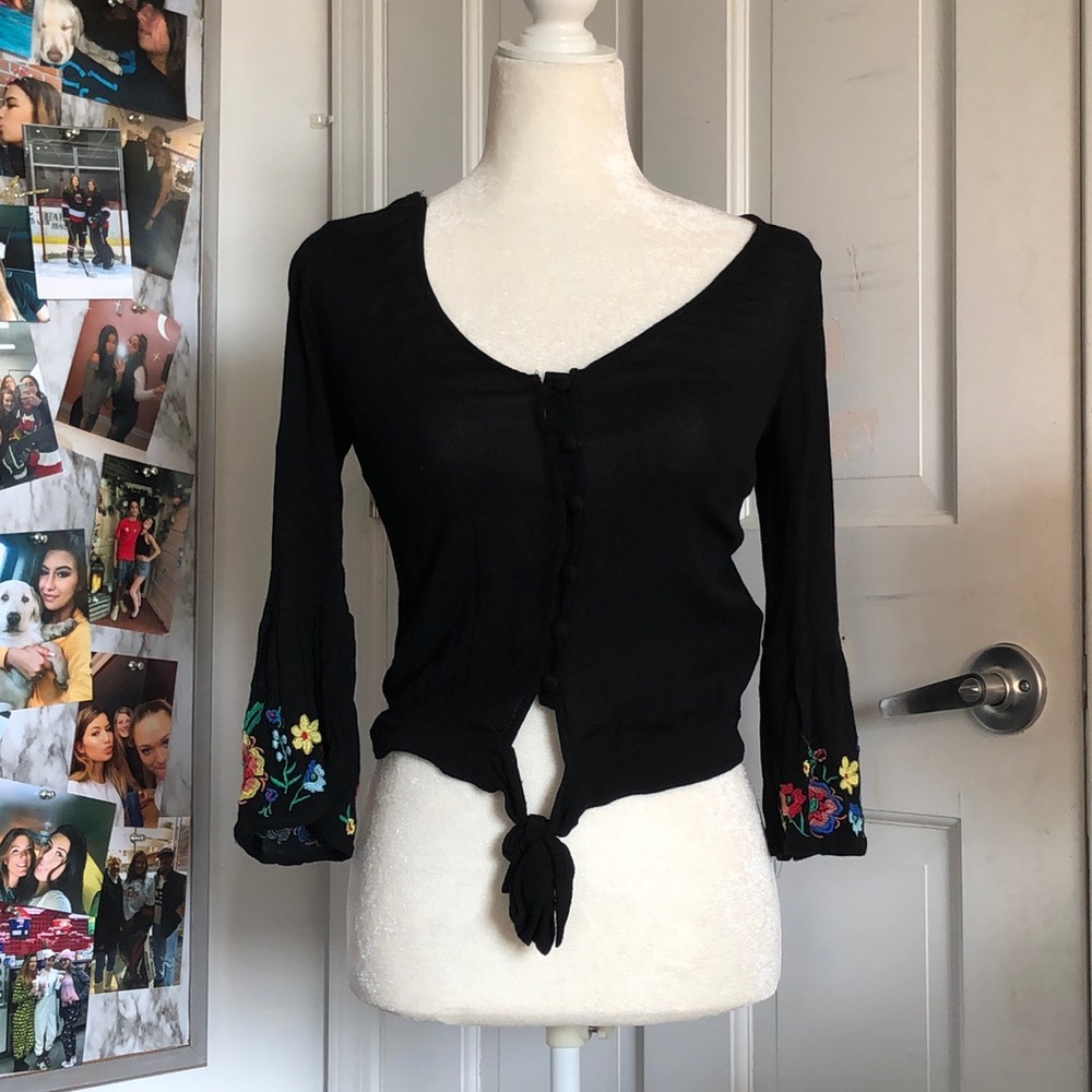 Hollister Black Long sleeve